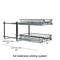 Household Essentials Glidez 2-Tier Cabinet Organizer